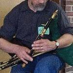 uilleann pipes with elbow bellows